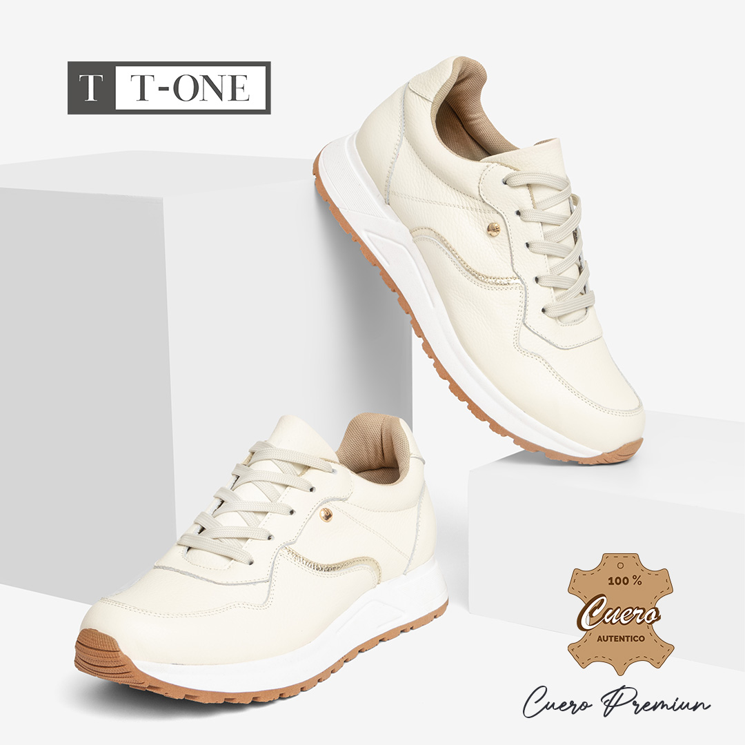 ZAPATILLAS MUJER HUESO