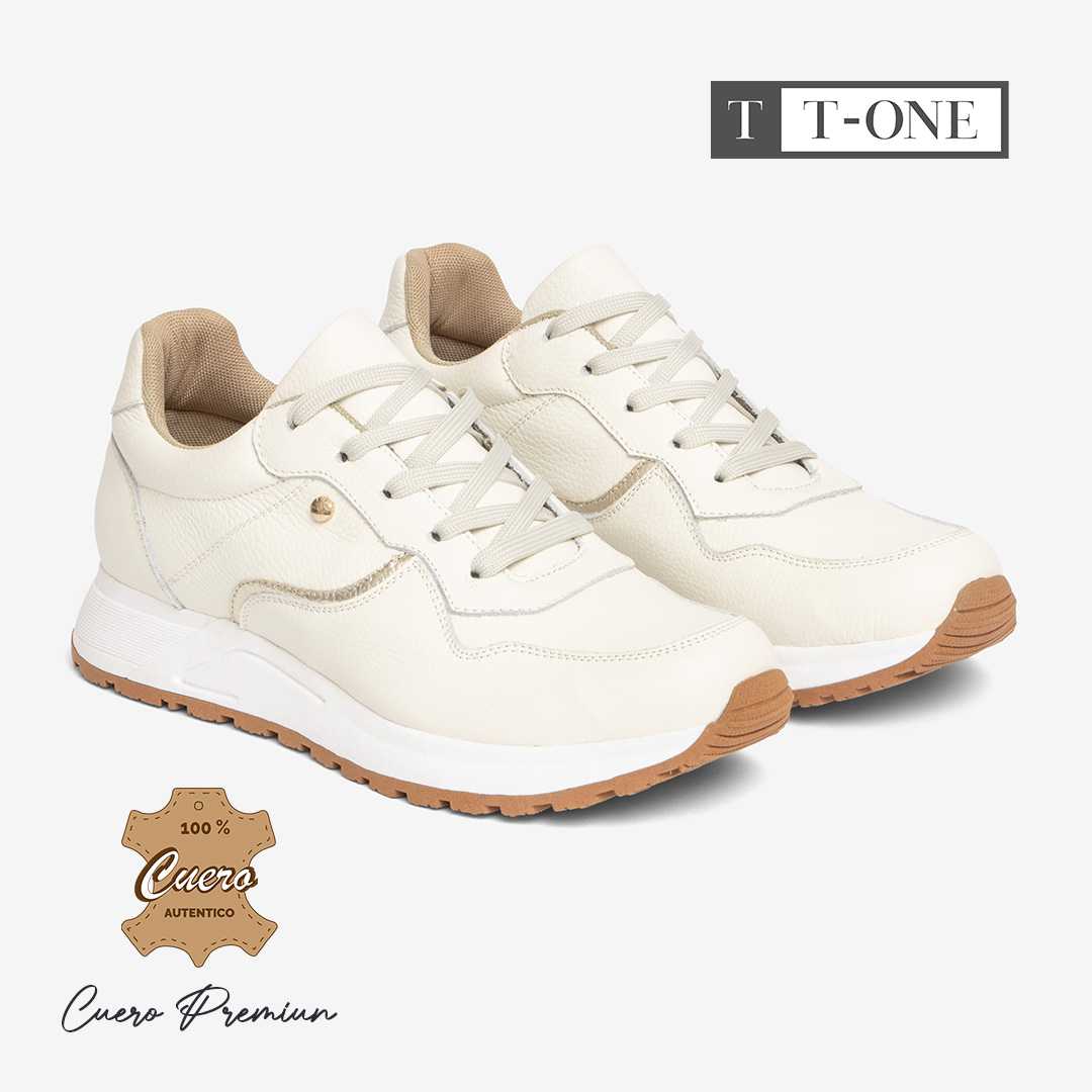 ZAPATILLAS MUJER HUESO - Imagen 2