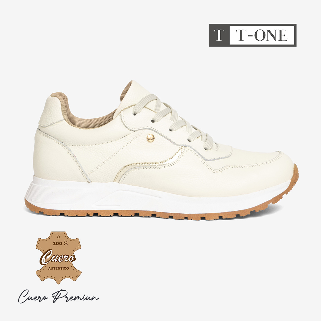 ZAPATILLAS MUJER HUESO - Imagen 3