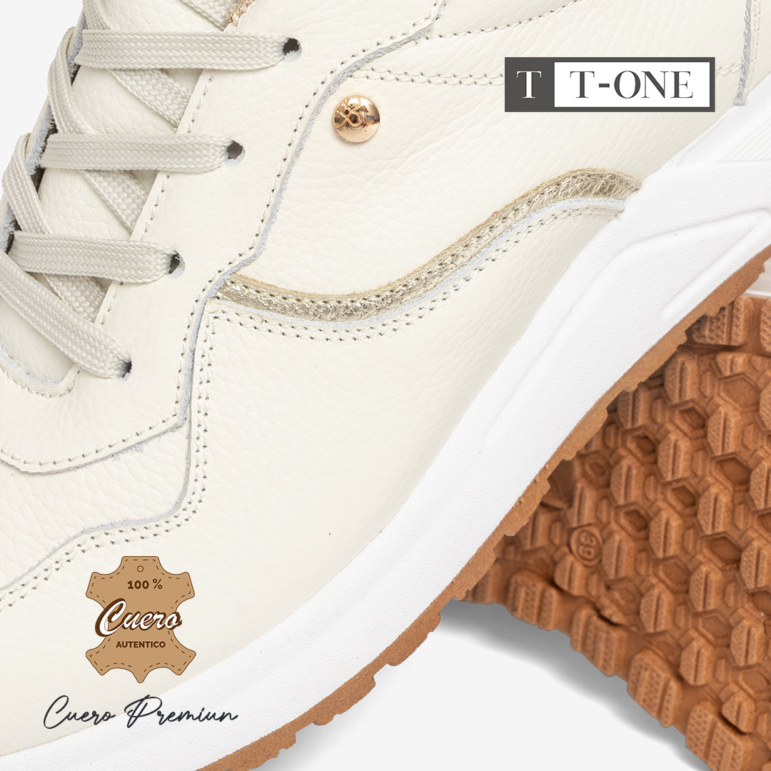 ZAPATILLAS MUJER HUESO - Imagen 4
