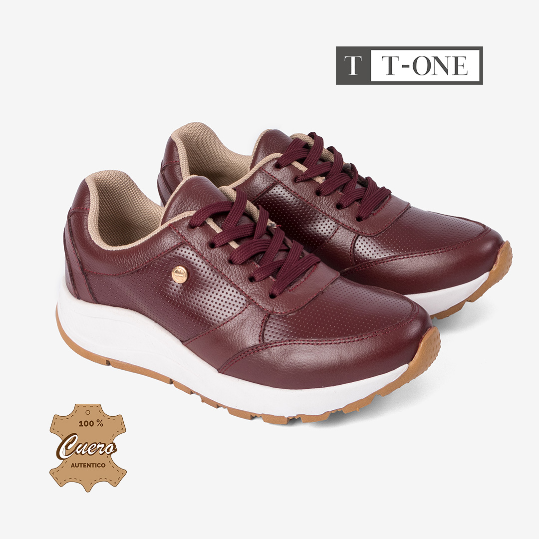 ZAPATILLAS MUJER VINO - Imagen 2