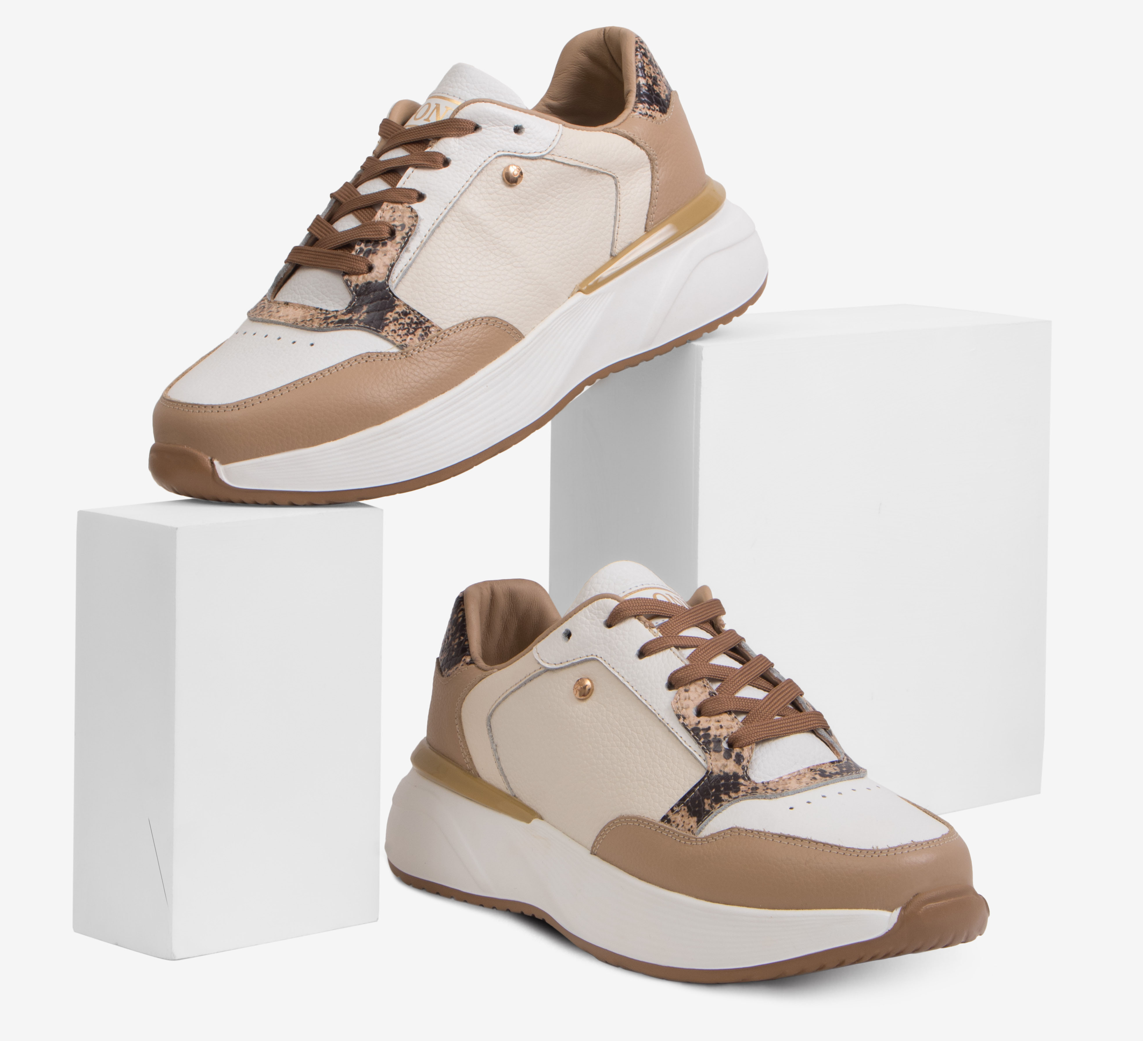 ZAPATILLAS MUJER BEIGE