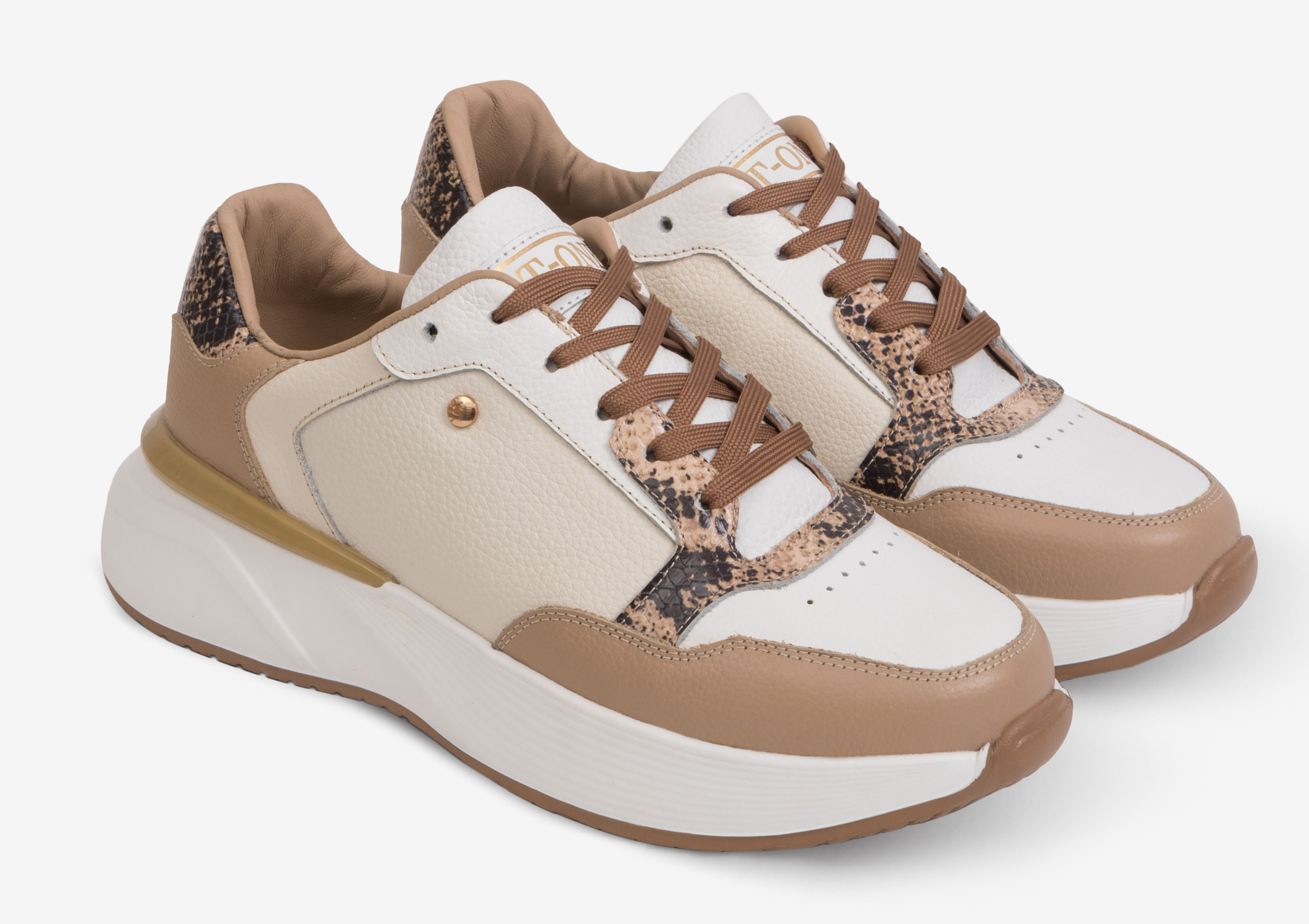 ZAPATILLAS MUJER BEIGE — 3