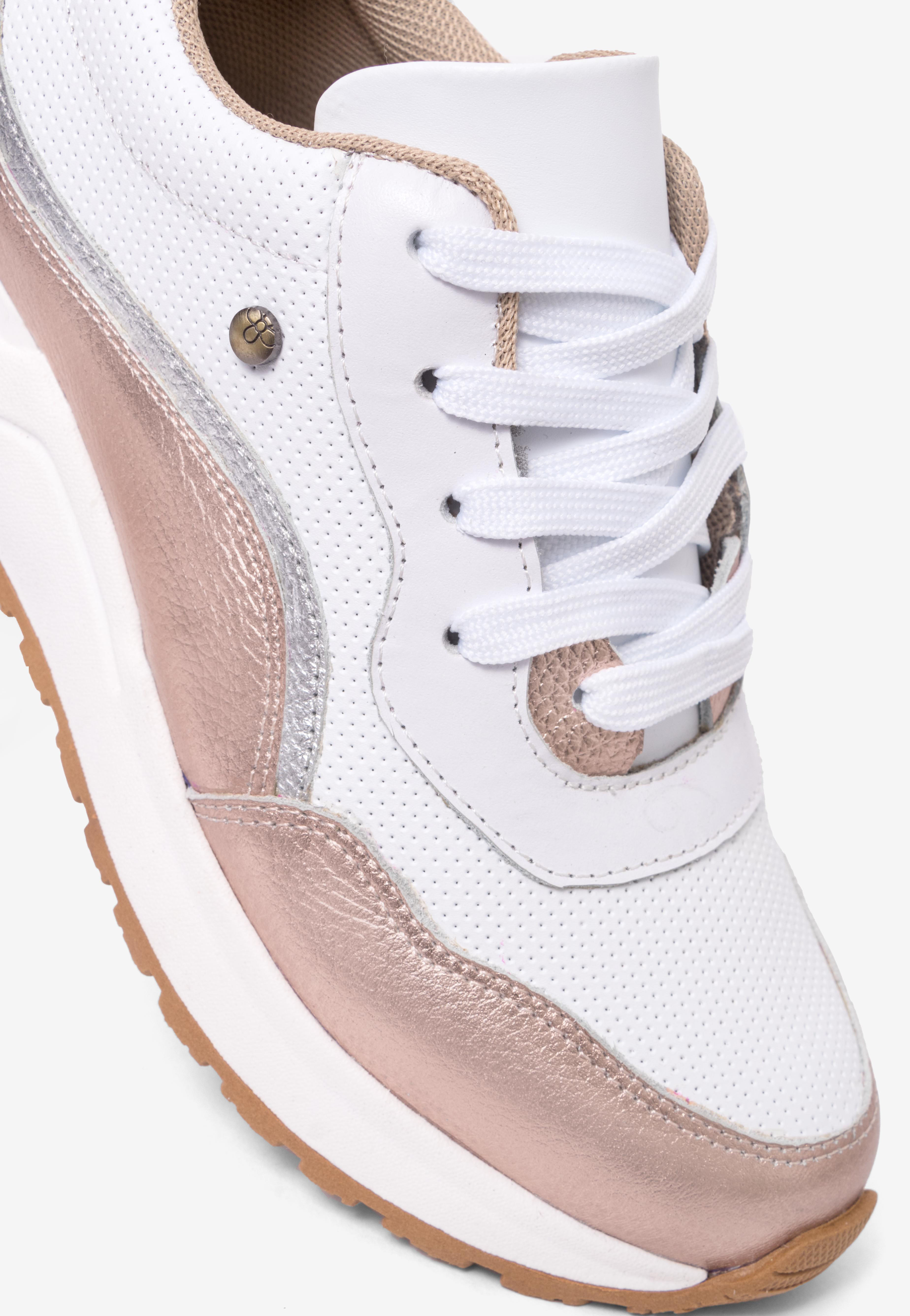 ZAPATILLAS MUJER BLANCO COBRE — 4